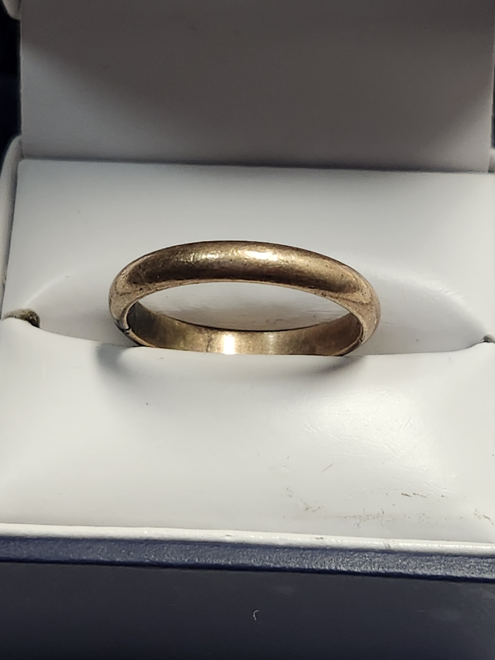 Classic Gold Band Ring 10K RGP Size 7